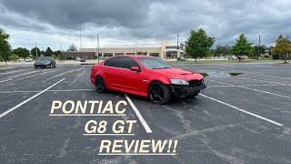 PONTIAC G8 GT Review [upl. by Erl]