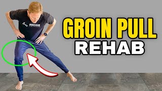 How to Rehab a Pulled Groin Groin Strain [upl. by Ociredef]