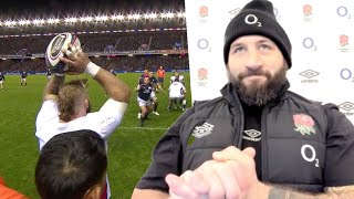 Joe Marler brilliantly owns his lineout  Six Nations 2022 [upl. by Mattox]