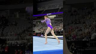 Nola Matthews Slow Motion Floor FX 2024 Xfinity Championships Senior Women Session 2 Day 1 Part4 [upl. by Nahgen872]