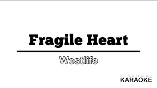 Westlife  Fragile Heart Personal Karaoke [upl. by Farika]