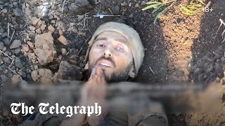 Ukrainian drone tries to kill Russian soldier – then returns and saves his life [upl. by Drobman]