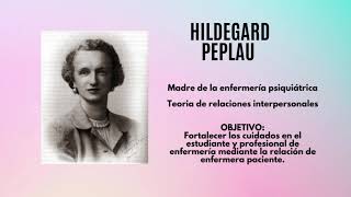 TEORIA HILDEGARD PEPLAU [upl. by Nonnahsed46]