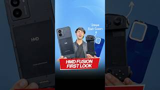 HMD Fusion  Didn’t see this coming  Unique back covers 😍 HMDfusion budgetphone [upl. by Ochs246]