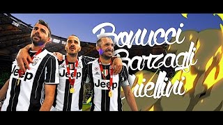 Bonucci Barzagli Chiellini • BBC 1617 • AMAZING Defence [upl. by Alodie]