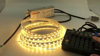 How uPowerTek DMX Dimmable LED Driver Works [upl. by Trula847]