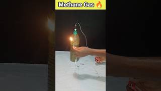 science project Methane Gas experiment viral short [upl. by Vastah]