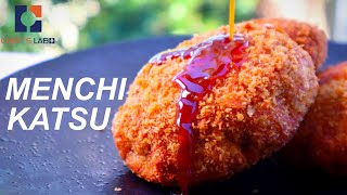 Menchi Katsu Recipe  Minced Meat Cutlet  メンチカツ [upl. by Januarius]