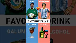 Comparison Pele vs Maradona footballercomparison sportscomparison [upl. by Azal]