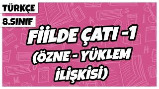 8 Sınıf Türkçe  Fiilde Çatı 1 Özne  Yüklem ilişkisi  2022 [upl. by Kirven129]