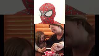 Spider reaction🤣😍😃 №5 funny shorts spiderman funnyvideo [upl. by Landel974]