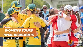 2023 World Bowls Championships  Womens Fours Final Highlights [upl. by Newbold913]