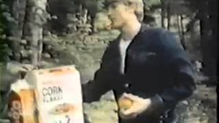 Old Kelloggs Corn Flakes Commercial 1970 [upl. by Elimay]