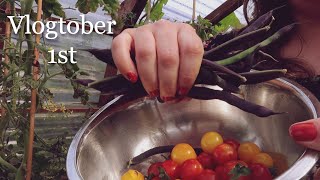 Harvest Time  Vlogtober 1st 2024 [upl. by Juster]