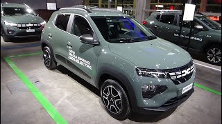 2024 Dacia Spring Expression Electric 45  Exterior and Interior  Auto Zürich Car Show 2023 [upl. by Inacana]