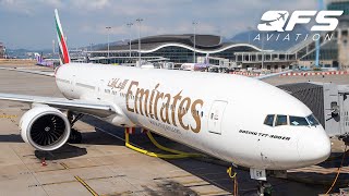 Emirates  777 300ER  Business Class  Dubai DXB to Jakarta CGK  FLIGHT REVIEW [upl. by Krystal488]