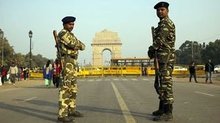 Missiles snipers 40k cops Tight security in Delhi for Republic Day [upl. by Chambers]