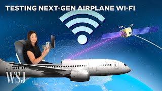 How Starlink and Others are Going to Supercharge Airplane WiFi  WSJ [upl. by Antsirhc]