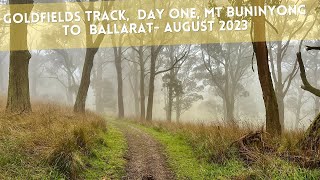 Goldfields Track Day One Mt Buninyong to Ballarat  August 2023 [upl. by Belloir]