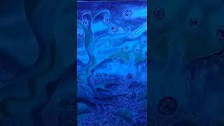 Will It Black Light art drawing blacklight weirdart artshorts [upl. by Rolanda]