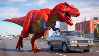 The Best Movies Dinosaur Rexy 2024  Jurassic Park Dinosaur Fan Movie  T rex Attack Dinosaur Movie [upl. by Mariel]