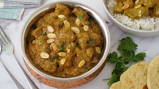 Easy Lamb Korma Recipe  Restaurant Style [upl. by Darmit156]