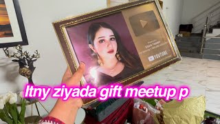 Itna ziyada gift meetup py  meetup kaisa rha  Sitara Yaseen vlog [upl. by Sayette134]