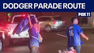 Everything you need to know about Dodgers parade [upl. by Teragram29]