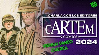 CHARLA CON LOS EDITORES CARTEM COMICS Plan Editorial 2024 [upl. by Grizel]