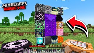 I Built an Illegal Nether Portal in Minecraft Hardcore [upl. by Eillat70]