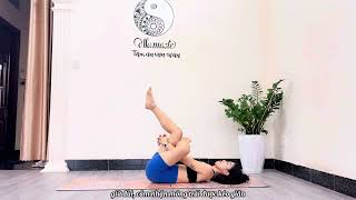 Stretching Lower Body Exercise  Quadriceps Harmstring Glute stretching lowerbody [upl. by Rosalynd561]