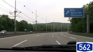 Driving from Bonn to Olpe Germany HD720p [upl. by Tudela]