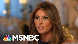 Melania Trump On Her Life Marriage And 2016  Morning Joe  MSNBC [upl. by Bellamy]