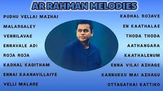 ARRahman hits ARRahman melody hits ARRahman Tamil Songs ARRahman Tamil Melody AR Rahman 90s hits [upl. by Ecallaw662]