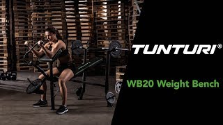 Tunturi WB40 Weight Bench [upl. by Hollerman]