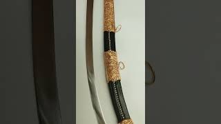 King Otto Saber reproduction steel saber sword handmade handcraftedblades history shamshir [upl. by Einnoc]