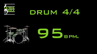 95 BPM  44 DRUM TRACK  ROCK [upl. by Kingsbury]