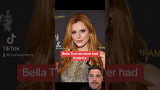 BELLA THORNE never had dyslexia disneychannel disney disneyshows [upl. by Kho]