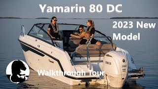 Yamarin 80 DC Brand New Model 2023  Boat Walkthrough Video Tour [upl. by Mcneil230]