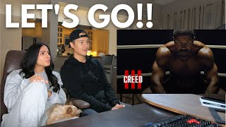 CREED 3 OFFICIAL TRAILER Couple Reacts [upl. by Conley]