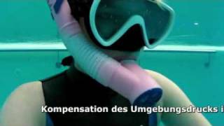 Schnorchel Kapitol Reef im Test von UnterWasserWelt [upl. by Beckerman]