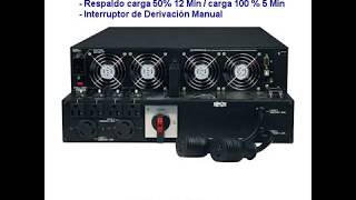 UPS SU8000RT4U marca Tripp Lite [upl. by Ahsehat]