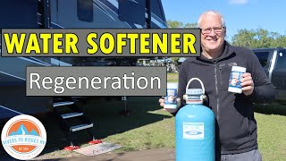 Water Softener Regeneration  The Correct Way  RV Lifestyle [upl. by Yesdnyl]