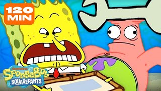 2 HOURS of SpongeBobs FUNNIEST Moments Ever 😂  SpongeBob [upl. by Minni966]