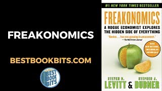 Freakonomics  Stephen J Dubner and Steven Levitt  Book Summary [upl. by Darnall]