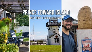 Prince Edward Island road trip  North Cape Coastal from West Point to Charlottetown  Travel vlog [upl. by Enyamert785]