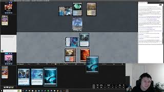 Izzet Wizards 8 Delver VS Goryos Vengeance  MTGO Modern League [upl. by Kama630]