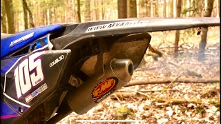 2 Stroke Forest BRAAAAp  YAMAHA YZ250 [upl. by Alrich]