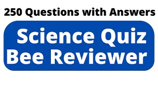 Science Quiz Bee Reviewer  NAT Science 6th Grade REVIEWER 250 Items [upl. by Otrebogad]