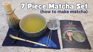 Teanagoo Matcha Tea Set Demo  Review  How to make Matcha at home [upl. by Orlantha321]